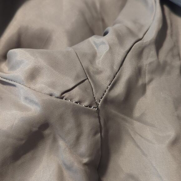 Spencer Douglas Vintage 80s Gray/Cream Tweed Wool Blend Car Coat Womens Sz 12 - Picture 8 of 14